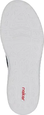 Produktbild von Rieker Herren Slipper Mesh flach Halbschuh 08357, Größe:46 EU, Farbe:Blau