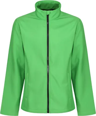 Produktbild von Regatta Herren Softshell-Jacke Ablaze, bedruckbar RG3560 (XL) (Neongrün/Schwarz)