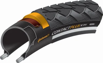 Produktbild von Continental Fahrradreifen Contact Plus City, 27.5x2.20" 55-584