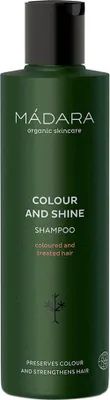 Produktbild von MÁDARA Cosmetics Colour and Shine, 250 ml, Shampoo, Nicht-professionell, Frauen, Gefärbtes Haar, Alle Farben