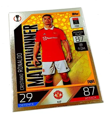Produktbild von Match Attax 2022/23 Card. 117 Cristiano Ronaldo / Manchester United