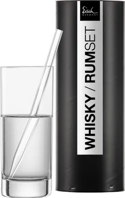 Image de Ensemble de pipettes EISCH pour whisky/rhum, modèle 999/19, transparent, présenté dans un coffret cadeau "GENTLEMAN", référence 86599919/180463