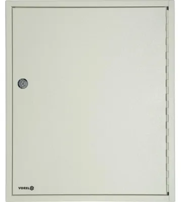 Schlüsselkasten VOREL 450x380x80 mm für 80 Schlüssel, cremefarben