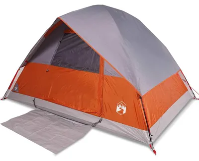 Image de vidaXL Tente de camping dôme 2 personnes orange étanche à l'eau
