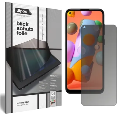 Produktbild von Blickschutzfolie für Samsung Galaxy A12 matt Schutzfolie Folie Display Schutz dipos