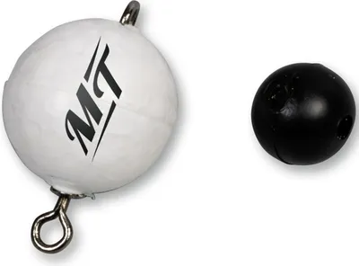Image de Magic Trout Float Connector Swivel Foam - Accessoires de pêche à la truite, Couleur:Blanc fluo