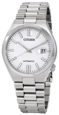 Productafbeelding van Citizen Tsuyosa Automatik, witte wijzerplaat, 40 mm, stalen kast