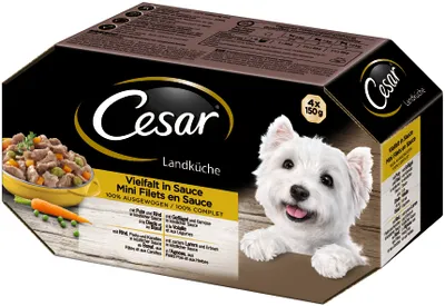 Produktbild von Cesar Landküche - Feine Auswahl in Sauce 4x 150g
