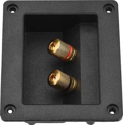 Obrázek produktu pro Akustické komponenty pro HiFi reproduktory 2 měděné svorky kabelového konektoru Box Shell
