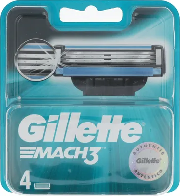 Produktbild von Gillette Mach3 Rasierklingen (4 Stück)