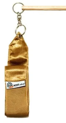 Zdjęcie produktu dla Gumka do ćwiczeń Gold – 2 m, elegancka, idealna do rytmiki i choreografii