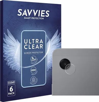 Produktbild von 6x Für Samsung Galaxy Tab A11 8.7" (NUR Kameraschutz) Schutzfolie Savvies Displayschutz Display Schutz Folie Klar Transparent