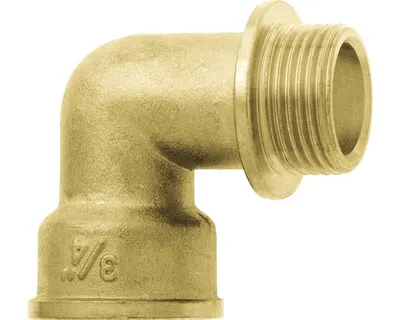 Produktbild von GEKA-Winkelstück ; 90° IG x AG G 3/4" MS