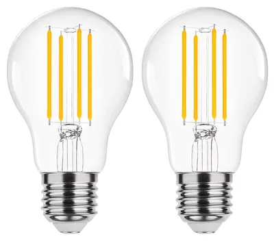 Produktbild von Modee E27 LED Filamentlampe A60 11,2W 1521lm 2700K Warmweiß 2 Stück