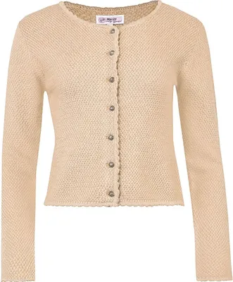 Produktbild von MarJo VILSECK Strickjacke wind- und wetterfest mit wärmender Wattierung und abnehmbarer Kapuze