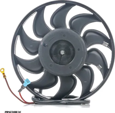 Produktbild von RIDEX 508R0079 Lüfter Motorkühlung Kühlerlüfter für AUDI 80 Limousine (8C2, B4) Wasserkühler Ø280mm