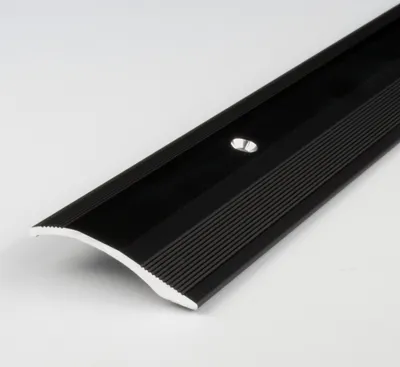 Produktbild von PROVISTON | Ausgleichsprofil | Aluminium eloxiert | Bronze Dunkel | Breite 40 mm | Höhe 5 mm | Länge 2700 mm | Selbstklebend | Anpassungsprofil | Übergangsprofil | Bodenprofil | Metallprofil | 1 Stück