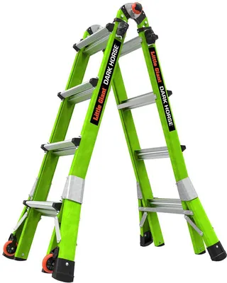 Produktbild von Little Giant Dark Horse 2.0 Teleskopleiter 4x4 Sprossen