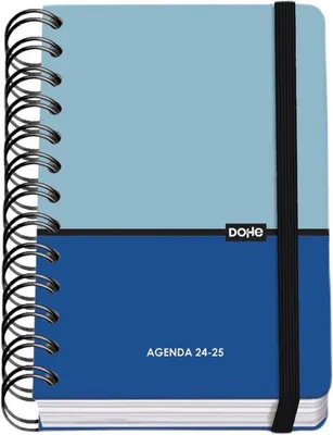 Productafbeelding van Schoolagenda 2023-2024 A6 Dagpagina Blauw