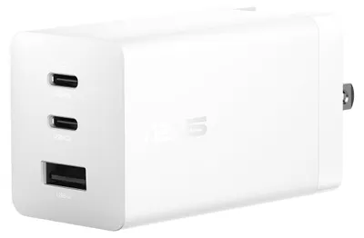 Produktbild von ASUS 100W USB-C GaN Charger, Drinnen, AC, 1,5 m, Weiß