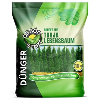 Produktbild von Thuja Dünger Lebensbaum Spezialdünger Edel Smaragd Brabant Pflanzendünger 10kg