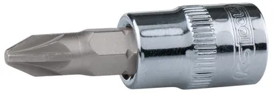 Produktbild von KS TOOLS 1/4' CHROMEplus Bit-Stecknuss, PZ2 ( 918.1478 )