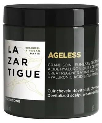 Image de Lazartigue, Ageless, masque crème pour le soin des cheveux, régénérant, 250 ml