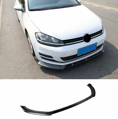 Für VW Golf 7 VII MK7 Spoilerlippe Frontspoiler Lippe Cup Spoiler Carbon Optik in der Farbe Carbon von Goingfast