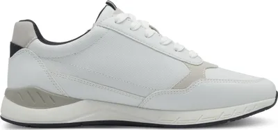 Produktbild von s.Oliver Herren Sneaker Reißverschluss Schnürung Halbschuh 5-13645-44, Größe:46 EU, Farbe:Weiß