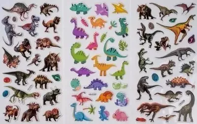 Image de Autocollants en plastique (6 pièces) - Fandy