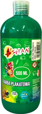 Produktbild von Grasgrüne Plakatfarbe 500 ml Shan