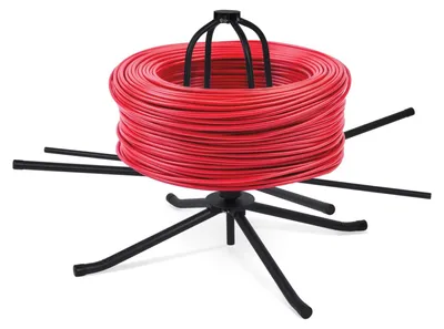 Rohrhaspel für Fußbodenheizung, 300 kg, 600 m, 16-32 mm
