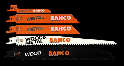 Produktbild von Bahco Säbelsägeblätter-Satz für Holz und Metall - 5-tlg.