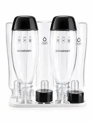 Image de Support de séchage pour bouteilles SodaStream, pour 4 bouteilles, blanc, Image générée par une IA