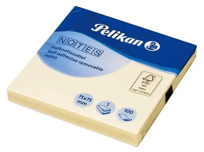 Produktbild von Notizhaftzettel 75x75mm 100 Blatt, Papier
