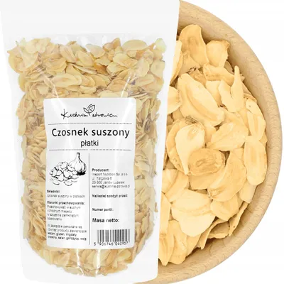 Produktbild von Knoblauch Getrocknet Flocken 100 g | natürlich, aromatisch, für Küche und Kochen