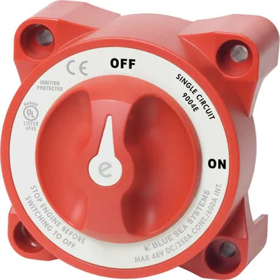 Image de Blue Sea Systems E-series Interrupteur de batterie on/off rouge rouge One Size