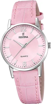 Obrázok produktu pre Festina pánske klasické náramkové hodinky kožené ružové D2UF20691/3
