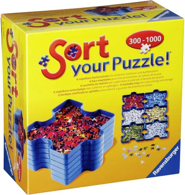 Zdjęcie produktu dla Ravensburger 17934, Tacka do sortowania puzzli, 14 lat(a), Wielobarwny, Plastik