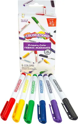 Produktbild von Färbungen - Textilmarker Primärfarben - 6 Farben