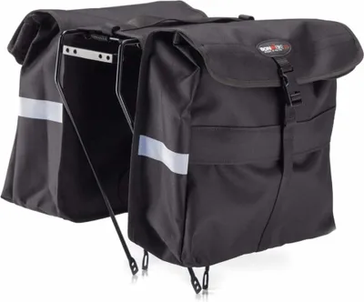 Produktbild von Bonin Extensible Fahrradtaschen Schwarz  Schwarz One Size
