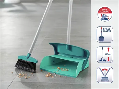Immagine prodotto di Set per spazzare Leifheit con manico e contenitore per lo sporco
