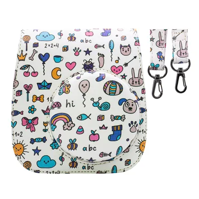Produktbild von Tasche für Instax Mini 12 Tasche mit Schultergurt - verschiedene Muster (Kids 2)