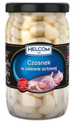 Zdjęcie produktu dla Czosnek w zalewie octowej 670 g Helcom