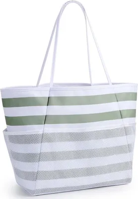 Immagine prodotto di Grande borsa da spiaggia impermeabile per donna, viaggi, picnic