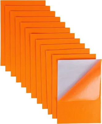 Produktbild von Filzplatten selbstklebend, 20 x 30 cm, 12 Stück, für Bastelarbeiten