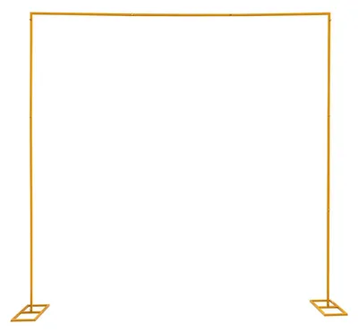 Obrázok produktu pre Solidchoice – Kovová svadobná oblúka, 3 x 3 metre – Prenosná dekorácia na svadby