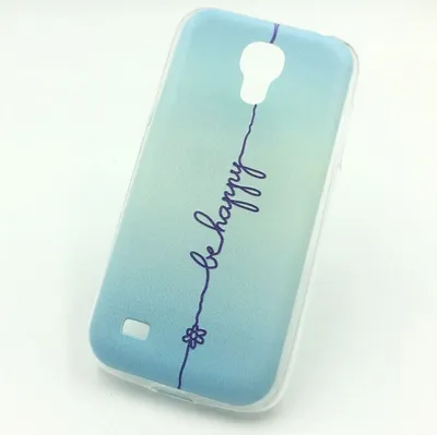 Produktbild von Handyhülle Schutzhülle für Samsung Galaxy S4 Mini Case Cover Bumper Etuis Silikon Blau
