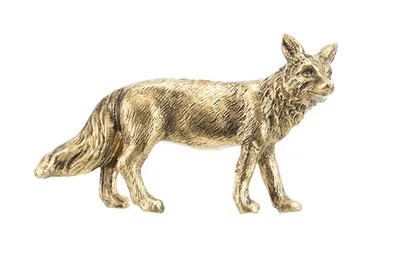 Produktbild von Fuchs Hanger Gold 9,5x3xh5,5cm Resin