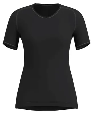 Produktbild von Löffler W SHIRT S/S TRANSTEX® WARM Damen Unterhemd - Schwarz schwarz 48